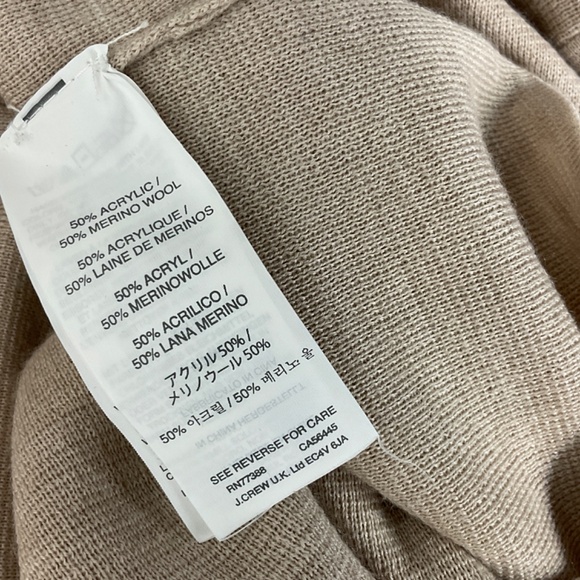 J. Crew Merino Jeweled Crew Neck Sweater - Picture 8 of 9